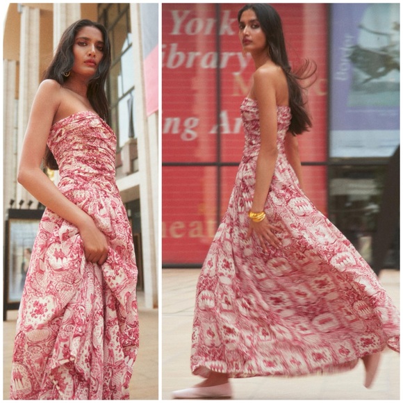 NWT REFORMATION Iben Maxi Dress SZ US 6 - Picture 9 of 10